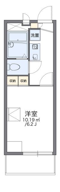 レオパレスネスト中百舌鳥 間取り図