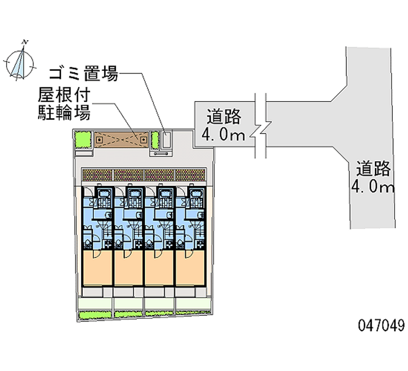 レオネクストモトウイング２ 区画図