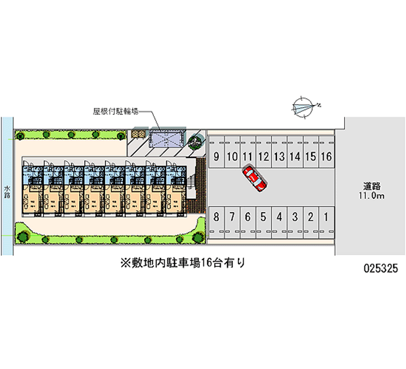 25325月租停車場