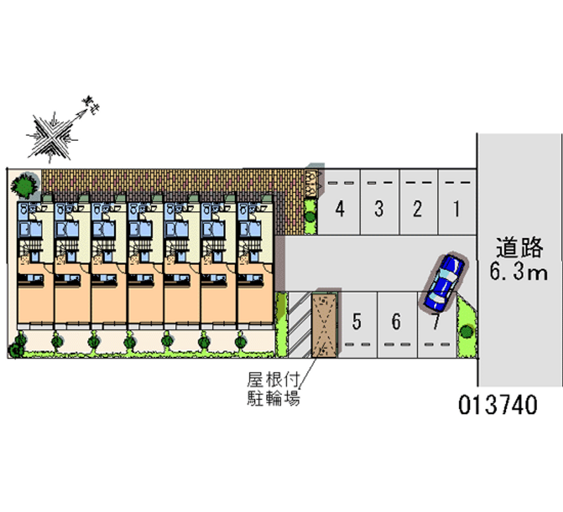 13740月租停车场