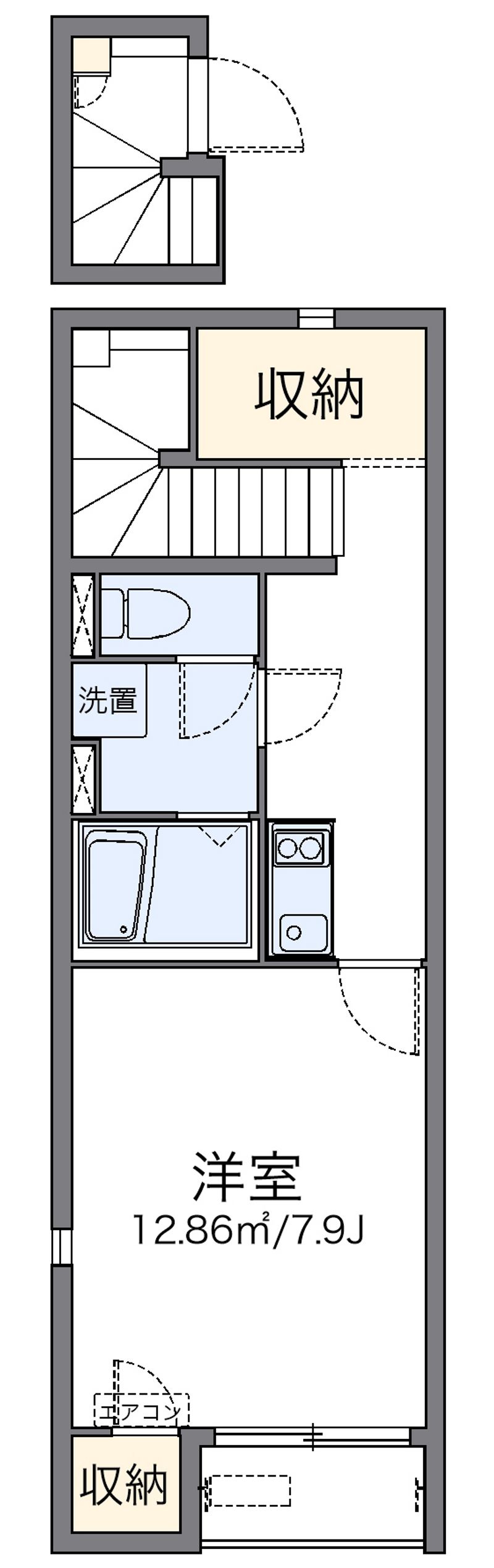 レオネクスト吉良吉田 間取図