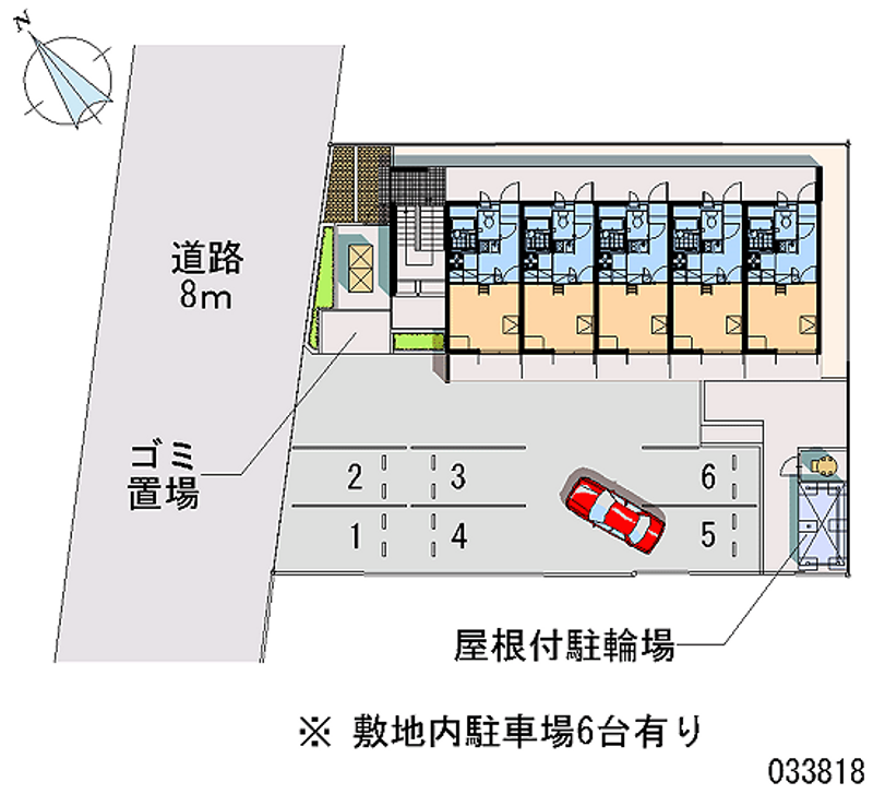 レオパレスＭ＆Ｎ 月極駐車場