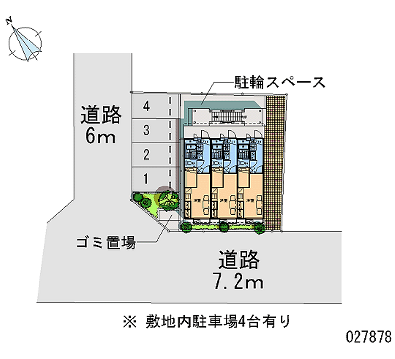 レオパレス大和田 月極駐車場