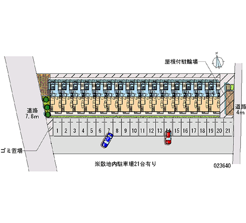 23640 bãi đậu xe hàng tháng