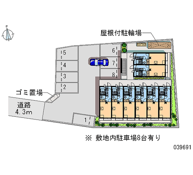 39691 Monthly parking lot