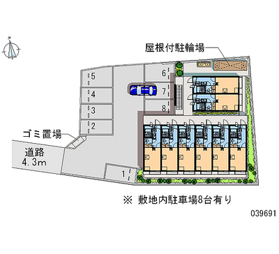 39691 Monthly parking lot