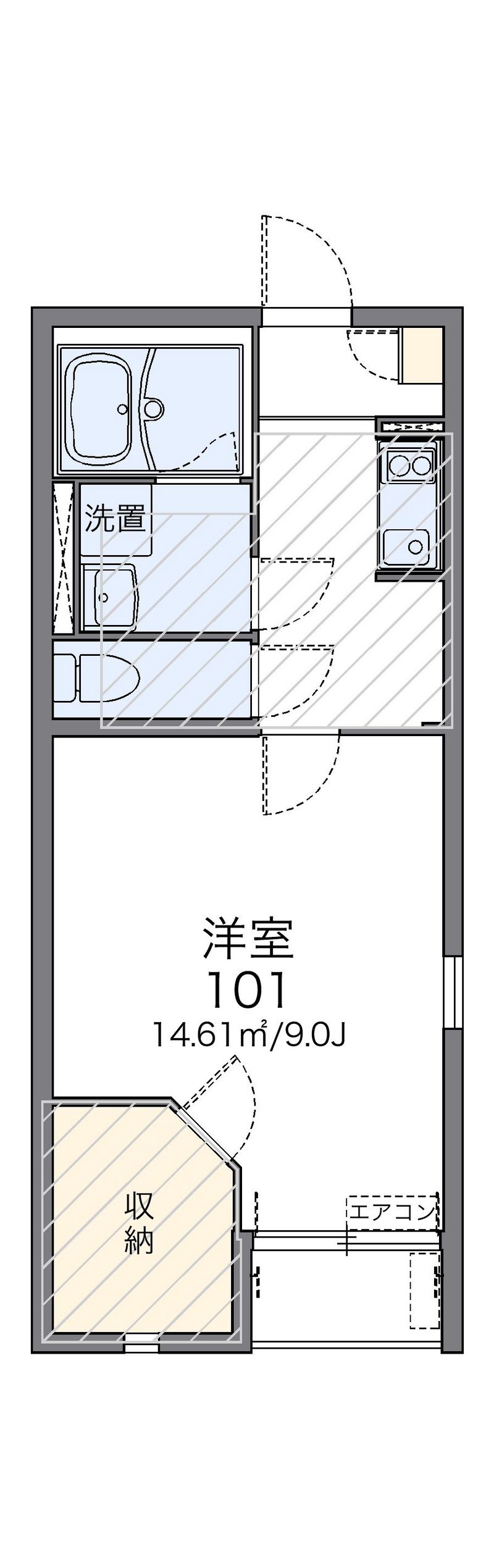 レオネクスト本荘 間取図