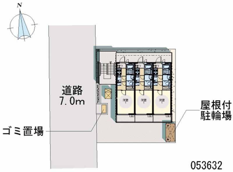 レオネクストヴァンベール　ドゥ 区画図