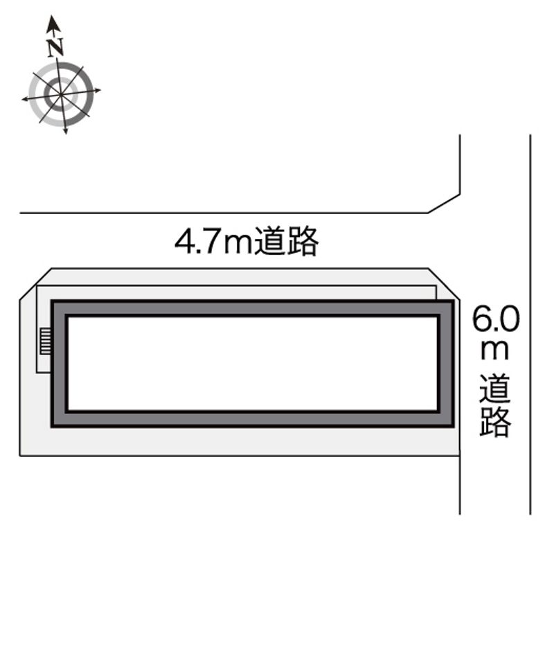 レオパレスフリーダム南金目Ⅲ 配置図