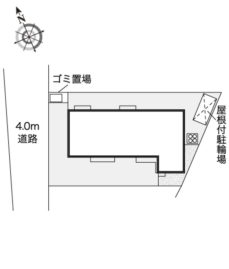 レオネクストエレガンスフジ 配置図
