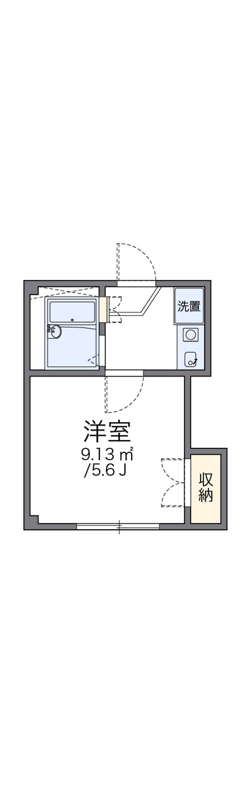 レオパレス光善寺第２ 間取図