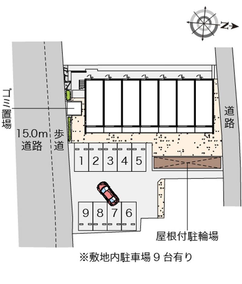 クレイノヴィレッタ 配置図