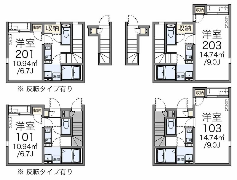 レオネクストプルミエール東雲 間取図