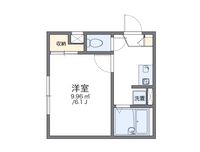 レオパレスフライトホフⅡ 間取り図