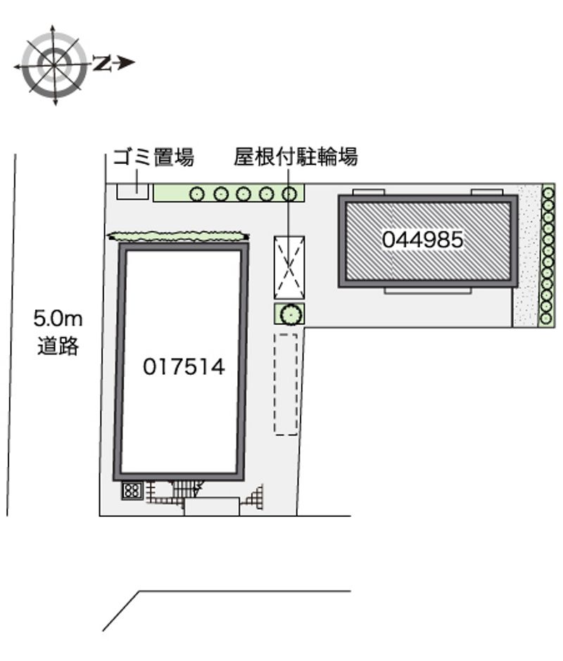 レオネクストグラティテュードⅠ 配置図