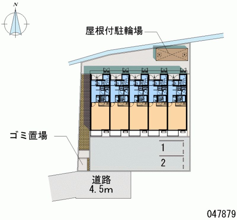 レオネクストさくら五段坂Ⅰ 区画図
