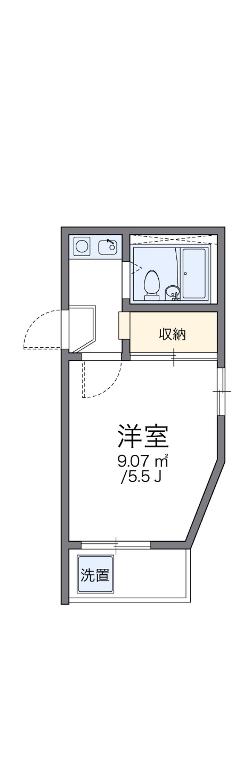 レオパレスＴＯＳＡ 間取り