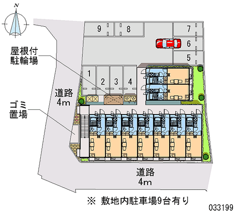 33199月租停車場