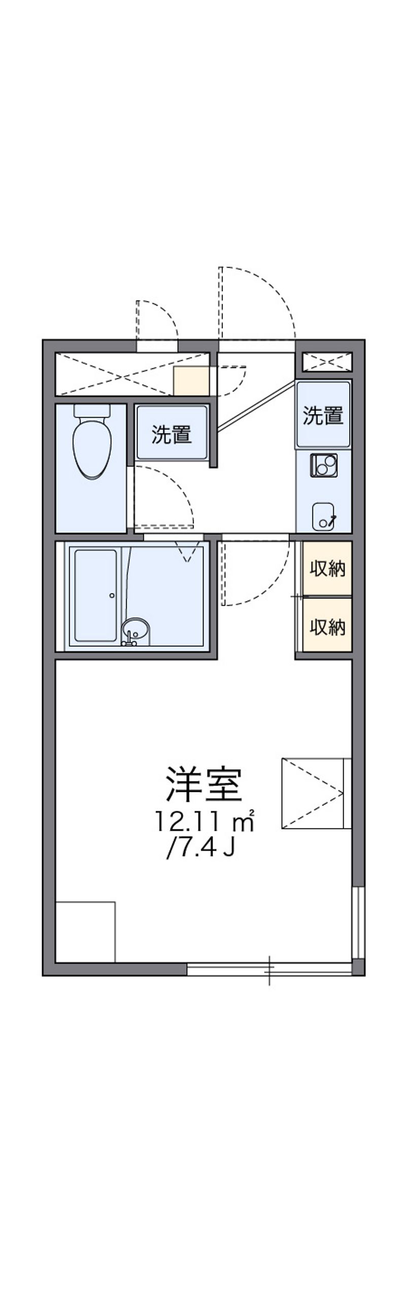 レオパレスＴｈｅ　Ｒｏｓｅｓ 間取図