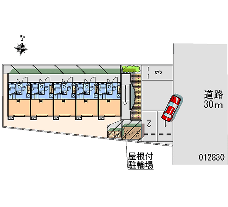 12830 Monthly parking lot