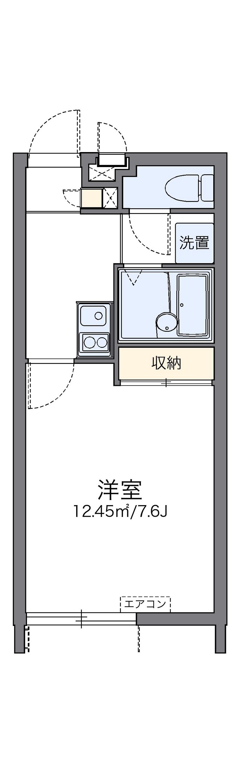 レオパレス田場 間取り