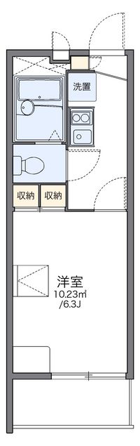 レオパレス川端Ⅱ 間取り