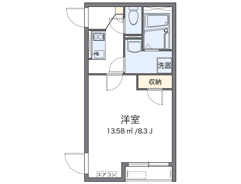 クレイノＭＡＲＵＭＩ 間取り