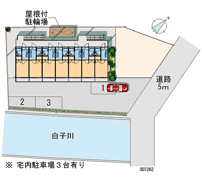 レオパレスドミールネグレスコ 月極駐車場