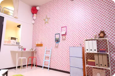 Image of a unique girl's room