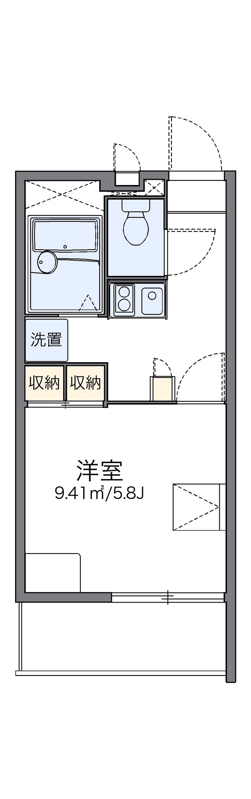 レオパレスＲｅｖｅＭａｉｓｏｎ 間取図
