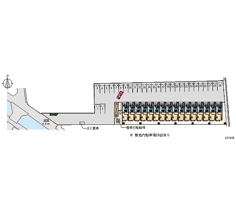 31805 Monthly parking lot