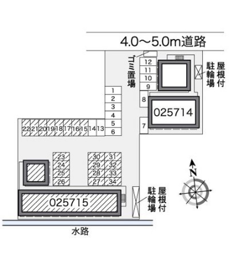 レオパレス福浜Ｂ 駐車場