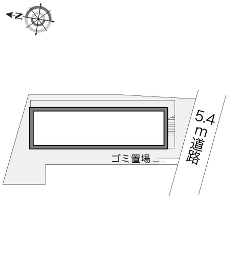 レオパレスヨロズヤ 配置図