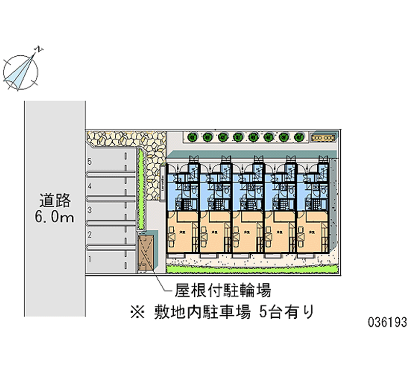 レオパレス住吉 月極駐車場