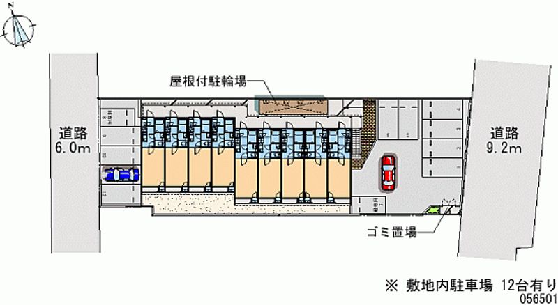 クレイノクレエ多の津 月極駐車場