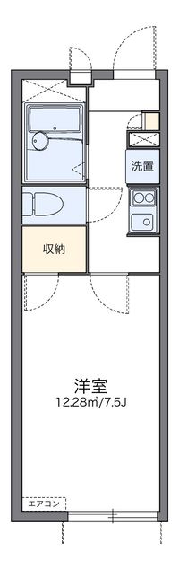 レオパレス大陽舞鶴 間取り図