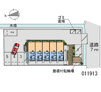 11913 Monthly parking lot