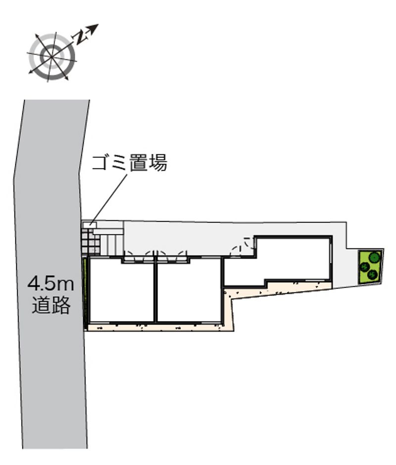 レオネクストＮＡＮＡ 配置図