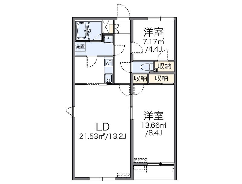 レオネクスト大都 間取図