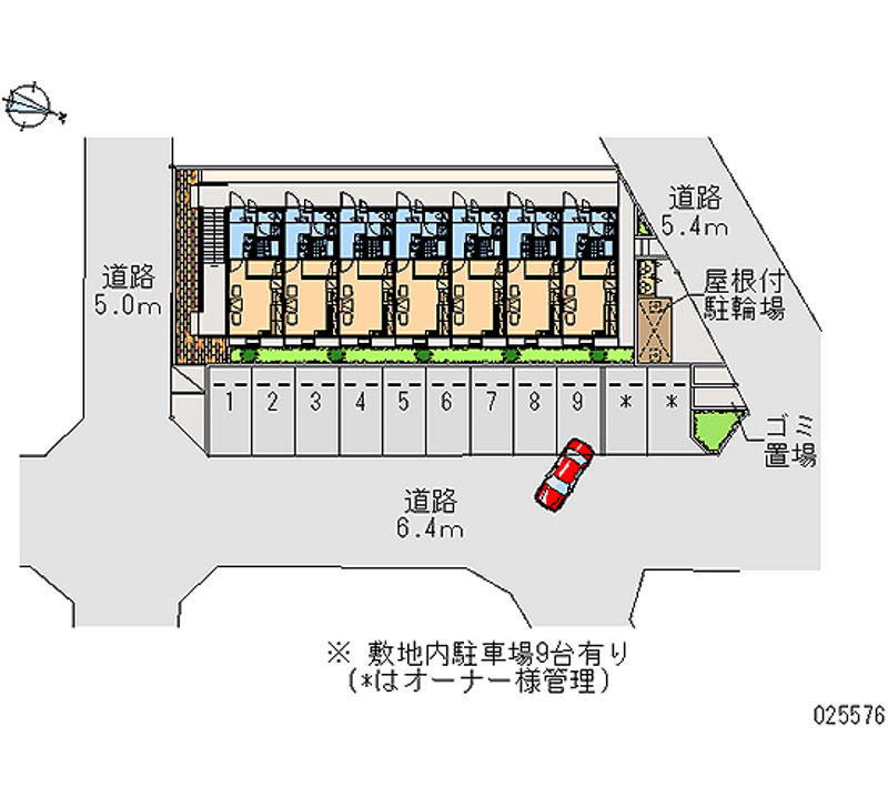 25576 Monthly parking lot