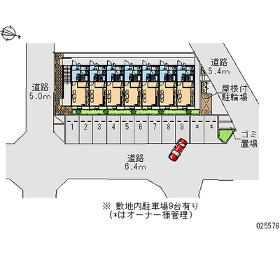 25576 Monthly parking lot