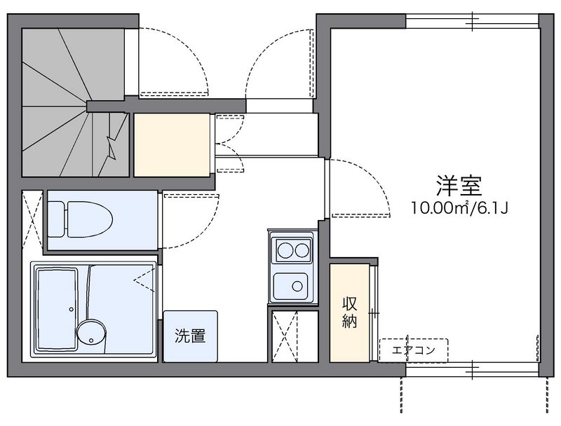 レオネクストアメニティー清水 間取り