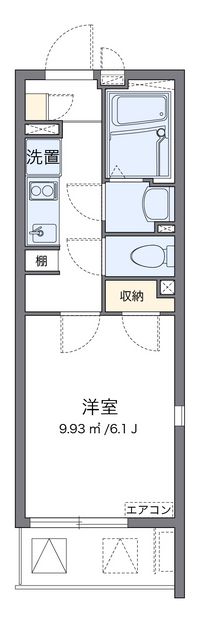 クレイノエヌズガーデン 間取り図