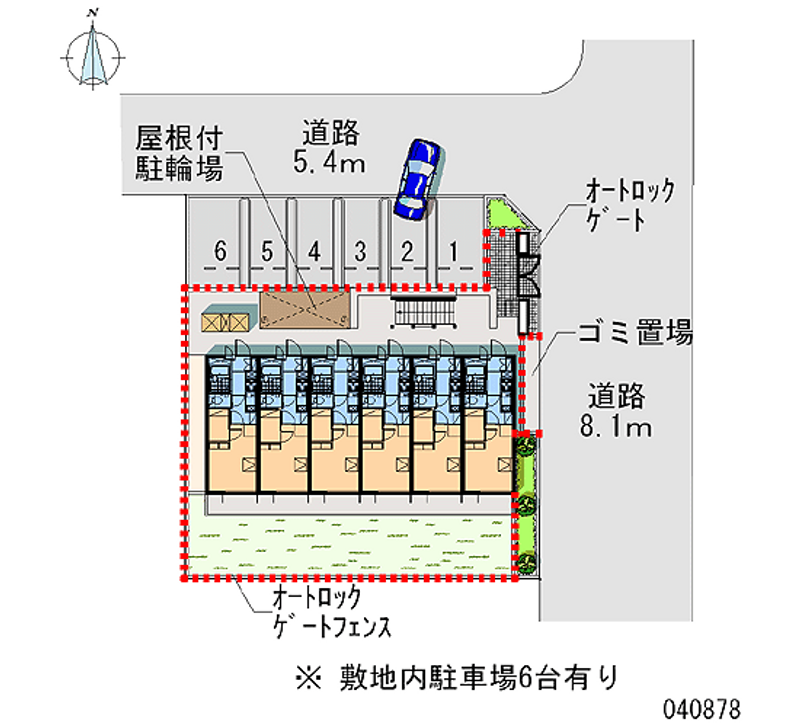 40878月租停车场