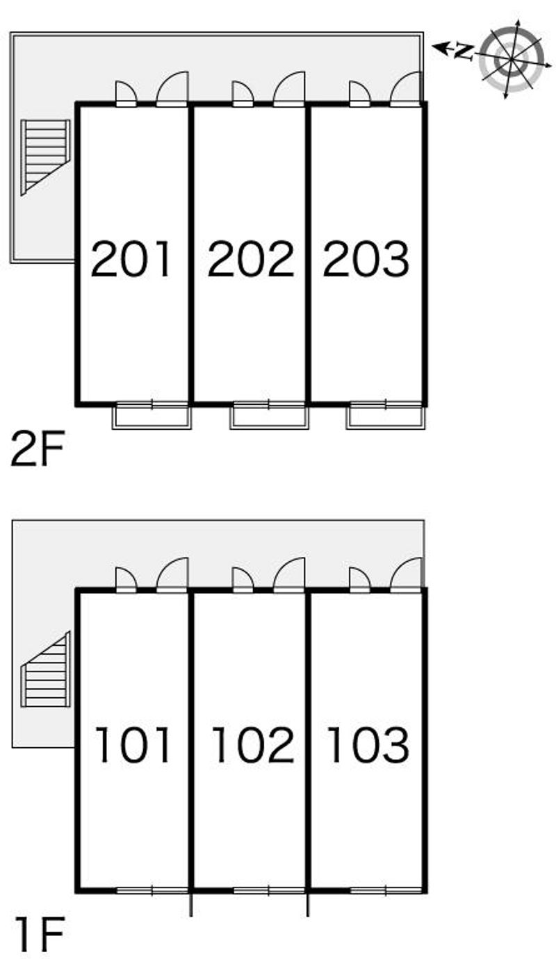 レオパレス和 間取り配置図