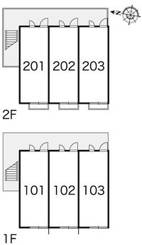 レオパレス和 間取り配置図