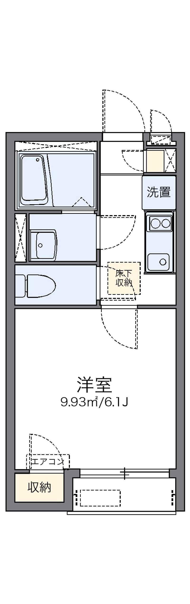 レオネクストリヴェール長田 間取図