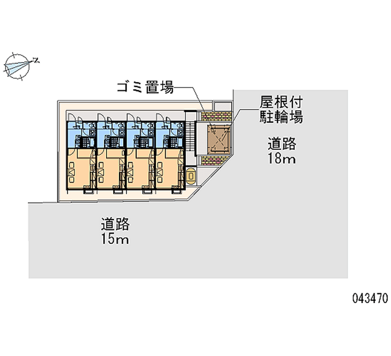 レオパレスピアチェーレ 区画図
