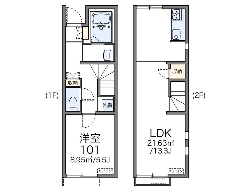 レオネクストビーズ 間取図