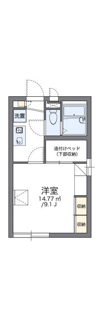 レオパレスたんぽぽ 間取り図